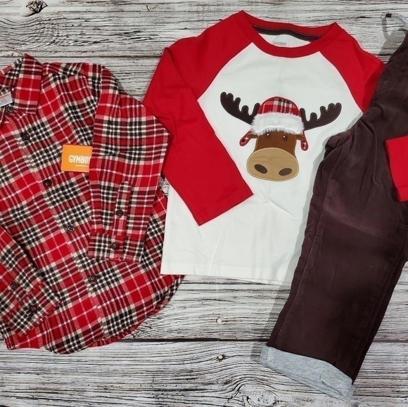 Gymboree Holiday Winter Lot Moose Mountain Collection NWT - Picture 2 of 16